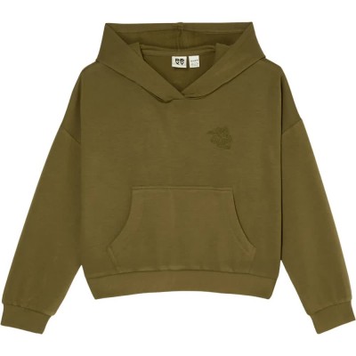 суичър,детски,блузи,roxy,surfing,by,daylight,rg,hoodie,green,(winter,moss)