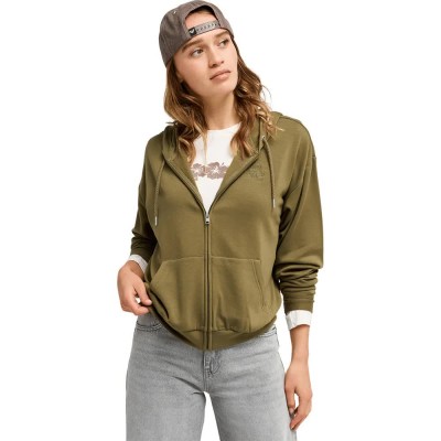 блуза,дамски,блузи,roxy,surfing,by,daylight,full,zip,sweatshirt,green,(winter,moss)