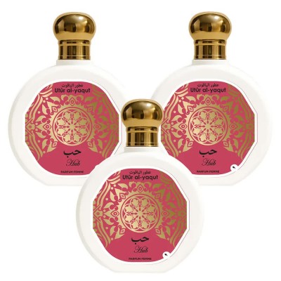 дамски,парфюми,utur,hub,3x100ml,eau,de,parfum,pink,(multicolor)