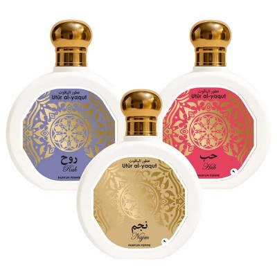 дамски,парфюми,utur,najm,&,ruh,&,hub,3x100ml,eau,de,parfum,multicolor,(multicolor)