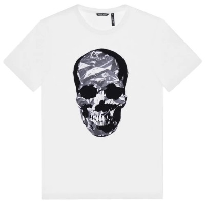 тениска,мъжки,тениски,дамски,тениски,antony,morato,mmks02213,fa100144,short,sleeve,t,shirt,refurbished,white,(white)