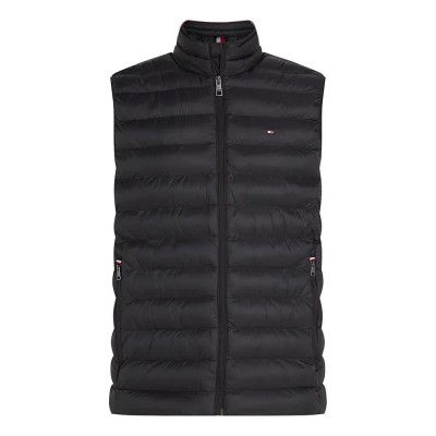 елек,мъжки,жилетки,tommy,hilfiger,core,packable,recycled,vest,refurbished,black,(black)
