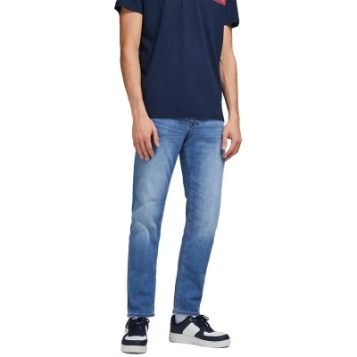 дънки,мъжки,панталони,дамски,панталони,jack,&,jones,mike,original,am,815,jeans,refurbished,blue,(blue,denim)