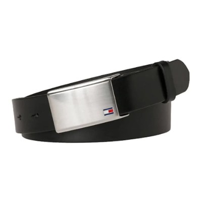 колан,колани,tommy,hilfiger,plaque,adjustable,35,mm,belt,refurbished,black,(black)