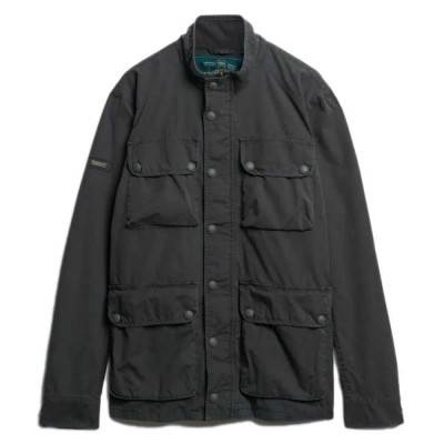 яке,мъжки,якета,дамски,якета,и,палта,superdry,estate,4,pocket,jacket,refurbished,black,(tarmac)