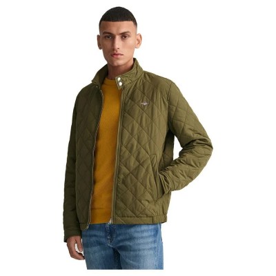 яке,мъжки,якета,дамски,якета,и,палта,gant,windcheater,jacket,refurbished,green,(juniper,green)