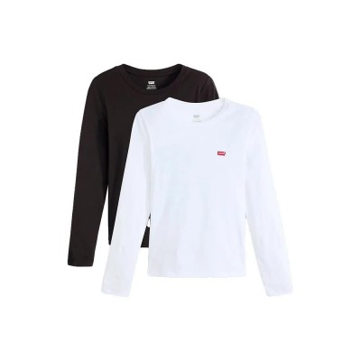тениска,мъжки,тениски,дамски,тениски,levi´s,®,essential,long,sleeve,t,shirt,2,units,refurbished,white,black,(white,anthracite,night)