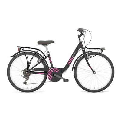 пътни,и,градски,велосипеди,myland,vicolo,26.2,bike,refurbished,silver,(black,fuchsia)
