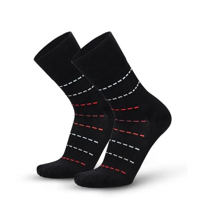 чорапи,мъжки,чорапи,дамски,чорапи,lenz,think,about,crew,socks,2,pairs,black,(black,blue,grey,red,stripes)