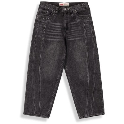 дънки,мъжки,панталони,дамски,панталони,grimey,rise,above,jeans,black,(black)