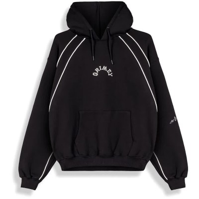 суичър,мъжки,пуловери,дамски,пуловери,grimey,the,infamous,boxy,hoodie,black,(black)