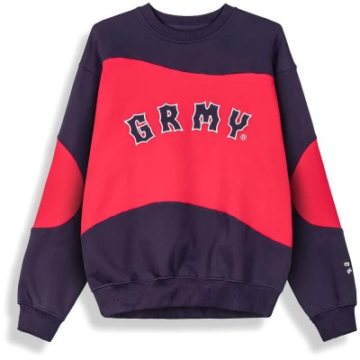блуза,мъжки,пуловери,дамски,пуловери,grimey,the,props,heavyweight,sweatshirt,purple,(red)