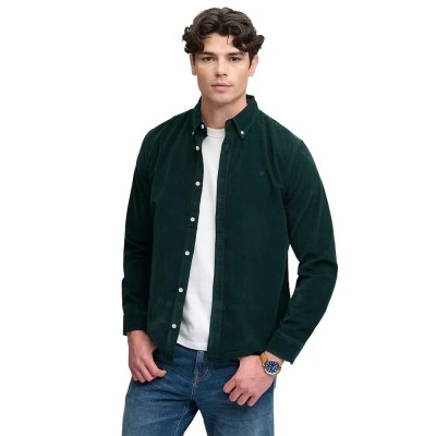 риза,с,дълъг,ръкав,дамски,ризи,мъжки,ризи,superdry,classic,needle,cord,long,sleeve,shirt,green,(eagle,green)