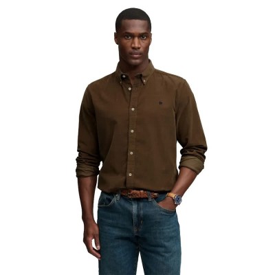 риза,с,дълъг,ръкав,дамски,ризи,мъжки,ризи,superdry,classic,needle,cord,long,sleeve,shirt,brown,(winter,twig,beige)