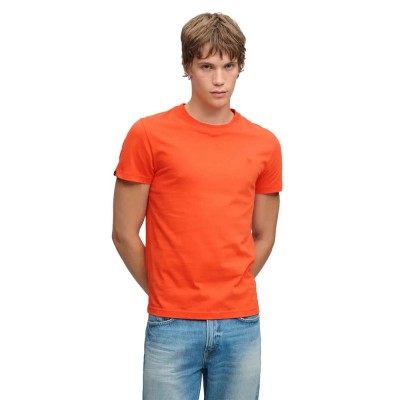тениска,мъжки,тениски,дамски,тениски,superdry,essential,sdco,logo,short,sleeve,t,shirt,orange,(solar,orange,dark,orange)