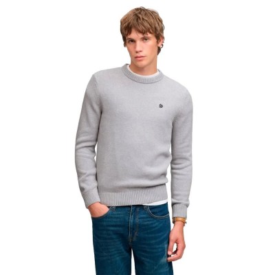 блуза,мъжки,пуловери,дамски,пуловери,superdry,preppy,cotton,sweater,grey,(elkstone,grey)