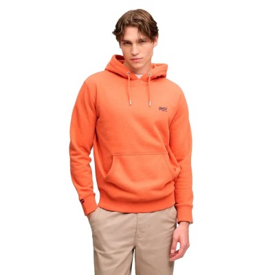 суичър,мъжки,пуловери,superdry,essential,logo,hoodie,orange,(pumpkin,orange,marl)