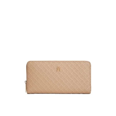 портфейли,и,портмонета,tommy,hilfiger,aw0aw18482,woman,wallet,beige,(horseradish)