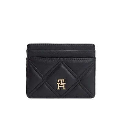 портфейли,и,портмонета,tommy,hilfiger,aw0aw18700,woman,wallet,black,(black)