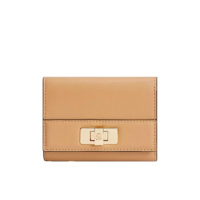 портфейли,и,портмонета,tommy,hilfiger,aw0aw18703,woman,wallet,beige,brown,(classic,khaki)