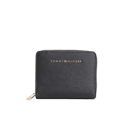 портфейли,и,портмонета,tommy,hilfiger,aw0aw18932,woman,wallet,black,(black)