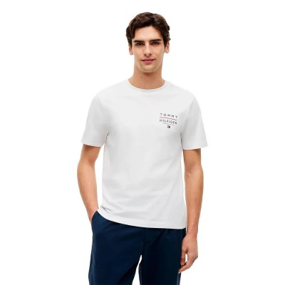 тениска,мъжки,тениски,дамски,тениски,tommy,hilfiger,brand,love,short,sleeve,t,shirt,white,(white)