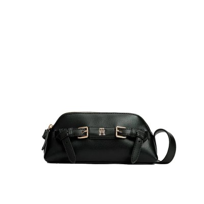 чанта,всички,чанти,tommy,hilfiger,buckle,micro,bag,black,(black)