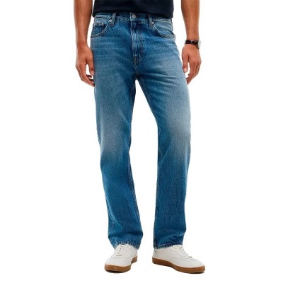 дънки,мъжки,панталони,дамски,панталони,tommy,hilfiger,dover,mw0mw44893,regular,straight,fit,jeans,blue,(fiene,indigo)