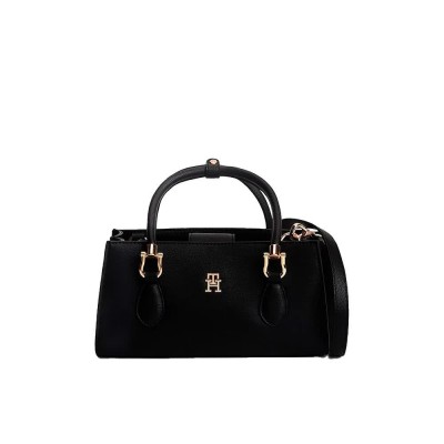 чанта,всички,чанти,tommy,hilfiger,grace,mini,satchel,bag,black,(black)