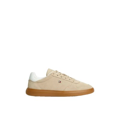 маратонки,мъжки,маратонки,дамски,маратонки,tommy,hilfiger,icon,court,light,suede,trainers,beige,(brown)