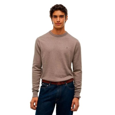 блуза,мъжки,пуловери,дамски,пуловери,tommy,hilfiger,mw0mw28046,cashmere,sweater,brown,(coastal,taupe,heather)