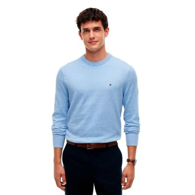 блуза,мъжки,пуловери,дамски,пуловери,tommy,hilfiger,mw0mw28046,cashmere,sweater,blue,(indigo,heather)