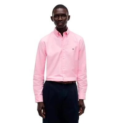 риза,с,дълъг,ръкав,дамски,ризи,мъжки,ризи,tommy,hilfiger,mw0mw35774,long,sleeve,shirt,pink,(classic,pink,multi)