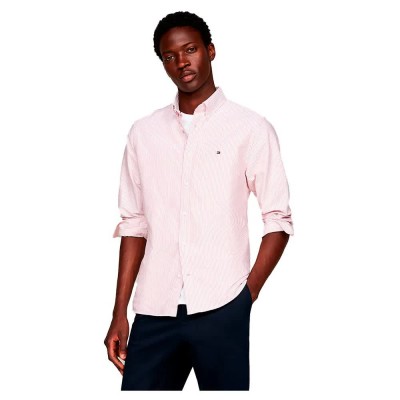 риза,с,дълъг,ръкав,дамски,ризи,мъжки,ризи,tommy,hilfiger,mw0mw36238,regular,fit,long,sleeve,shirt,pink,(red,white,blue,stripe)