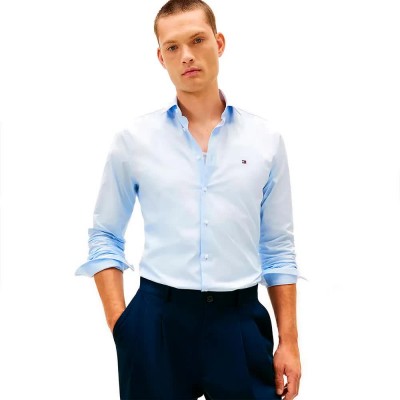риза,с,дълъг,ръкав,дамски,ризи,мъжки,ризи,tommy,hilfiger,mw0mw38347,long,sleeve,shirt,blue,(sweet,blue)