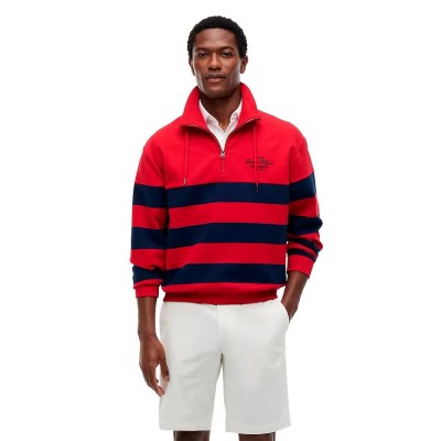 блуза,мъжки,пуловери,tommy,hilfiger,mw0mw43190,half,zip,sweatshirt,red,(medium,red)