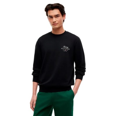 блуза,мъжки,пуловери,tommy,hilfiger,mw0mw43218,sweatshirt,black,(black)