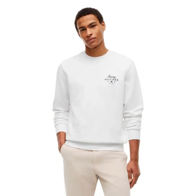 блуза,мъжки,пуловери,tommy,hilfiger,mw0mw43218,sweatshirt,white,(white)