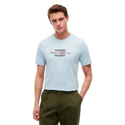 тениска,мъжки,тениски,дамски,тениски,tommy,hilfiger,mw0mw43226,short,sleeve,t,shirt,blue,(breezy,blue)