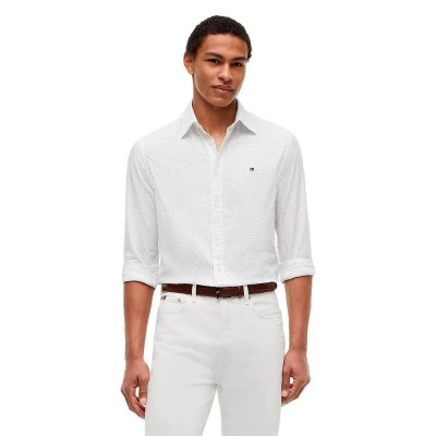 риза,с,дълъг,ръкав,дамски,ризи,мъжки,ризи,tommy,hilfiger,mw0mw43318,long,sleeve,shirt,white,(white,white)