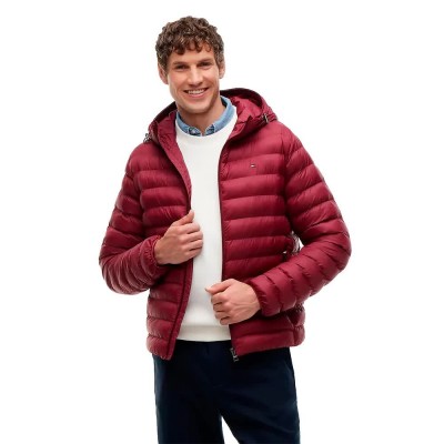 яке,мъжки,якета,дамски,якета,и,палта,tommy,hilfiger,mw0mw43464,padded,jacket,red,(foulard,burgundy)
