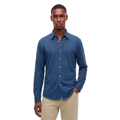 риза,с,дълъг,ръкав,дамски,ризи,мъжки,ризи,tommy,hilfiger,mw0mw44336,long,sleeve,shirt,blue,(aegean,sea,heather)