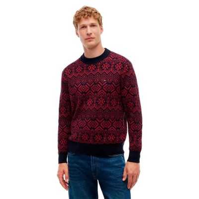 блуза,мъжки,пуловери,дамски,пуловери,tommy,hilfiger,mw0mw44815,sweater,red,(regatta,red)