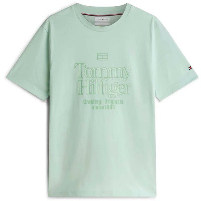 тениска,мъжки,тениски,дамски,тениски,tommy,hilfiger,mw0mw44886,short,sleeve,t,shirt,green,(minty,essence)