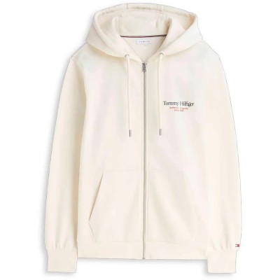 блуза,мъжки,пуловери,tommy,hilfiger,mw0mw44949,full,zip,sweatshirt,white,(ivory,petal)