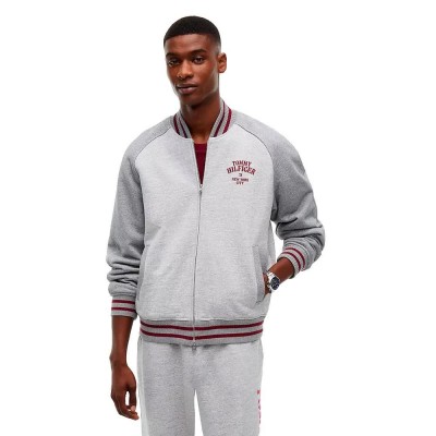 яке,мъжки,якета,дамски,якета,и,палта,tommy,hilfiger,mw0mw45001,bomber,jacket,grey,(light,grey,heather)