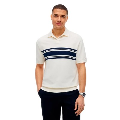 дамски,блузи,с,яка,мъжки,блузи,с,яка,tommy,hilfiger,placed,breton,classic,fit,short,sleeve,polo,white,(ivory,petal)