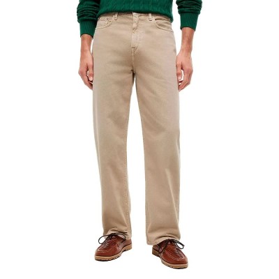 дънки,мъжки,панталони,дамски,панталони,tommy,hilfiger,river,relaxed,fit,jeans,beige,(sandalwood)