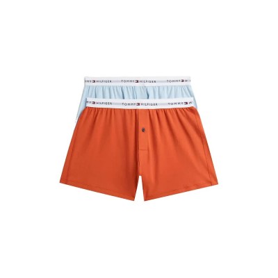 боксерки,мъжко,бельо,tommy,hilfiger,um0um03961,boxers,2,units,orange,blue,(terracotta,rust,sky,blue)