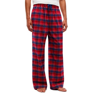 пижама,мъжки,пижами,tommy,hilfiger,um0um04197,pyjama,pants,red,(check,global,stripe,medium,red)